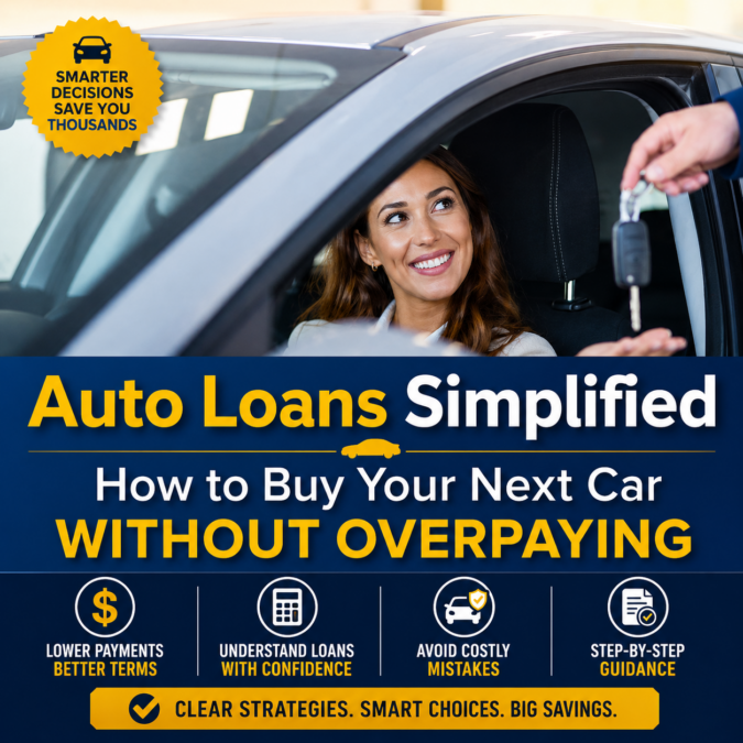 Booklet (Downloadable PDF): Auto Loans Simplified: How to Buy Your Next Car Without Overpaying