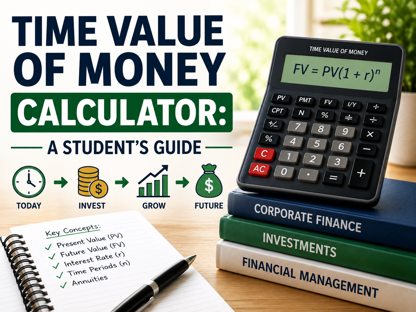Time Value of Money Calculator: A Student’s Guide