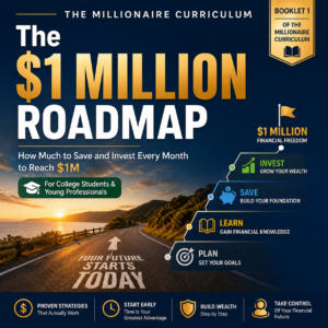 Digital Booklet (Downloadable PDF): The $1 Million Roadmap (Booklet 1 of The Millionaire Curriculum)