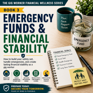 Digital Booklet (Downloadable PDF): Emergency Funds & Financial Stability (Booklet 3 of The Gig Workers Financial Wellness Series)